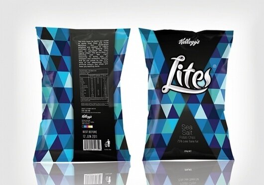 Kellogg's Lite Chips bags
